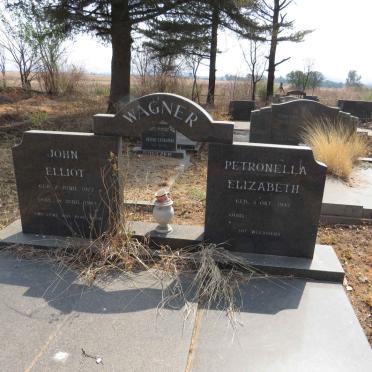 WAGNER John Elliot 1927-1983 & Petronella Elizabeth 1933- :: WAGNER Pierre 1963-1985 _1