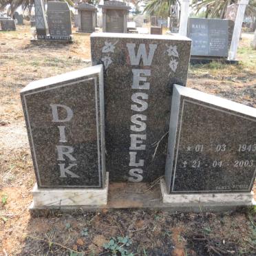 WESSELS Dirk 1943-2003