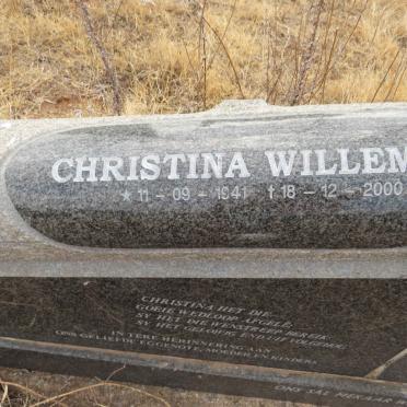 WILLEMSE George 1941-2014 & Christina 1941-2000 :: WILLEMSE George 1966-2007_3
