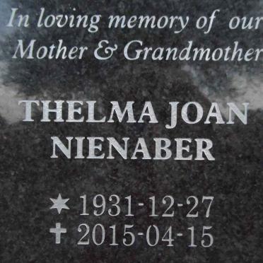 NIENABER Thelma Joan 1931-2015