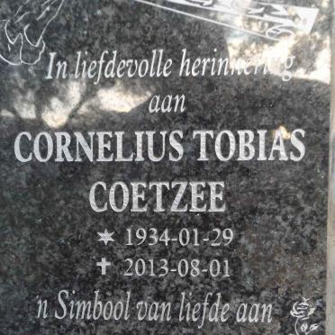 COETZEE Cornelius Tobias 1934-2013