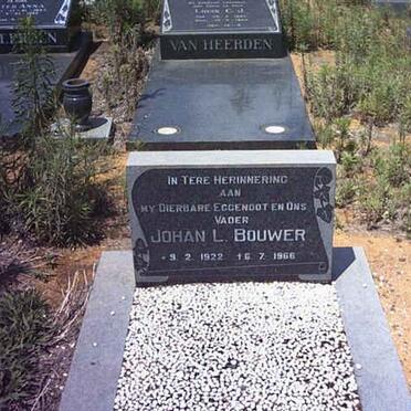 BOUWER Johan L. 1922-1966