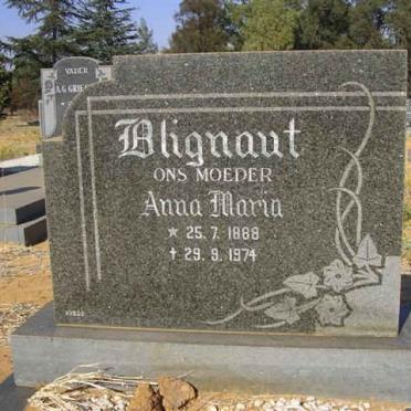 BLIGNAUT Anna Maria 188-1974