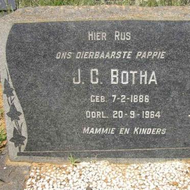 BOTHA J.C. 1886-1964