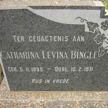BINGLE Catharina Levina 1895-1971