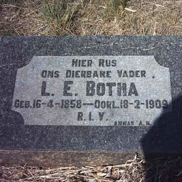 BOTHA L.E. 1858-1909