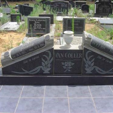 COLLER Johannes Jacobus Andreas, van 1894-1972 &amp; Letty PRETORIUS 1907-1985