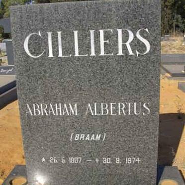 CILLIERS Abraham Albertus 1907-1974