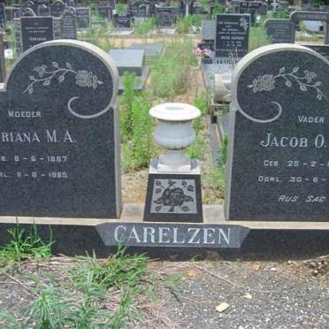 CARELZEN Jacob O.J.J. 1897-1968 &amp; Adriana M.A. 1897-1985