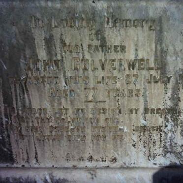 CULVERWELL John -1933