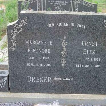 DREGER Ernst Eitz 1929-1968 &amp; Magarete Eleonore 1929-2005 :: DREGER H.R.O. 1938-1977