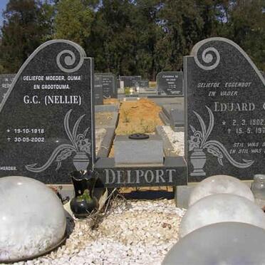 DELPORT Eduard C. 1902-1975 &amp; G.C. 1918-2002