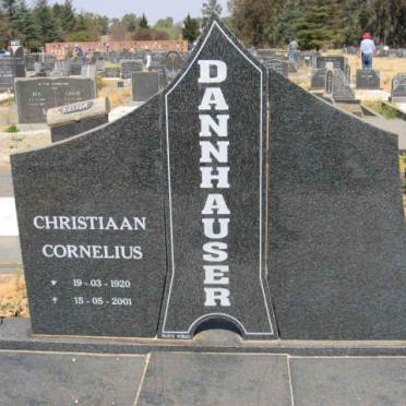 DANNHAUSER Christiaan Cornelius 1920-2001