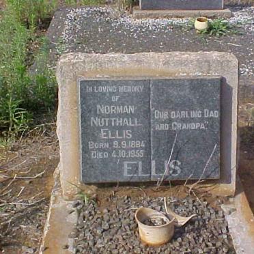 ELLIS Norman Nutthall 1884-1955