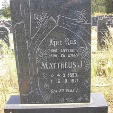 ELS Mattheus J. 1950-1971