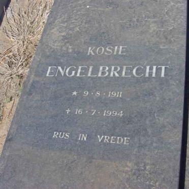 ENGELBRECHT Kosie 1911-1994