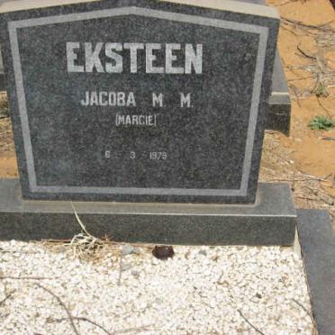 EKSTEEN Jacoba M.M. 1979