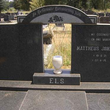 ELS Mattheus Johannes 1921-1975