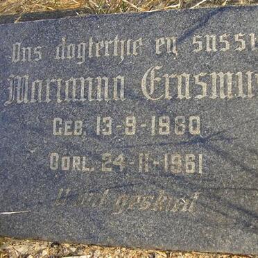 ERASMUS Marianna 1960-1961