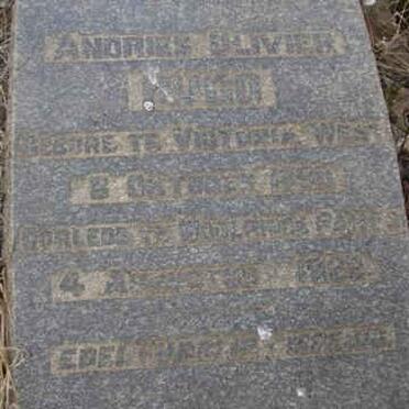 HUGO Andries Olivier 1890-1922