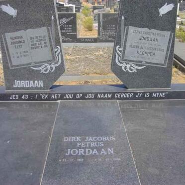 JORDAAN Dirk Jacobus Petrus 1952-2006