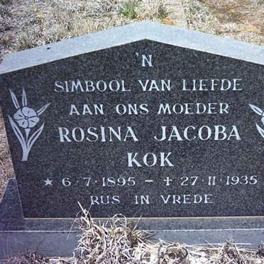 KOK Rosina Jacoba 1895-1935