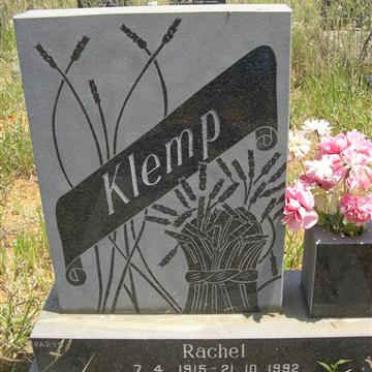 KLEMP Rachel 1915-1992