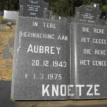 KNOETZE Aubrey 1943-1975