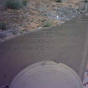 KRUGER Gert Helenus Christiaan 1894-1936