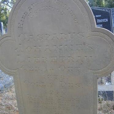 LIEBERTRAU Casparus Johannes 1878-1944