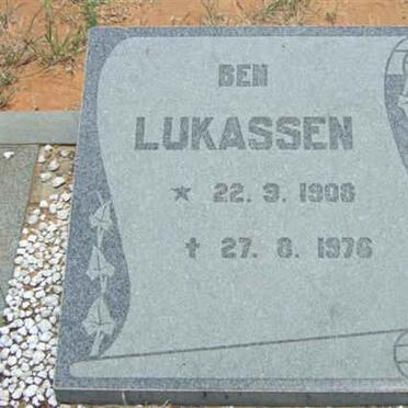 LUKASSEN Ben 1908-1976
