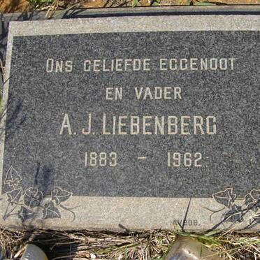 LIEBENBERG A.J. 1883-1962