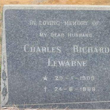 LEWARNE Charles Richard 1909-1968