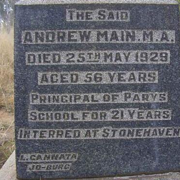 MAIN Andrew -1929