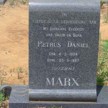 MARX Petrus Daniel 1904-1967