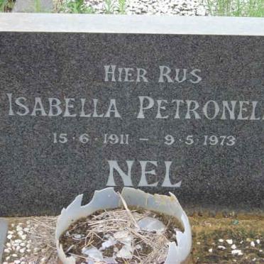 NEL Isabella Petronella 1911-1973