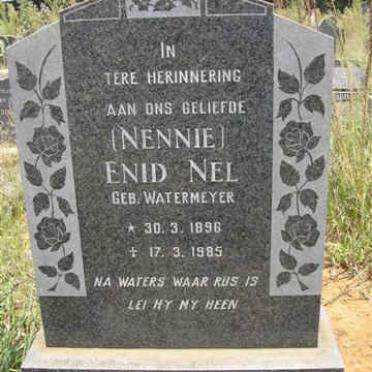 NEL Enid nee WATERMEYER 1896-1985