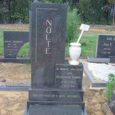 NOLTE Stephanus Gabriel 1923-1974