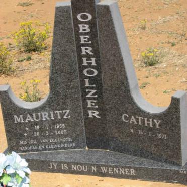 OBERHOLZER Mauritz 1955-2007 &amp; Cathy 1971-
