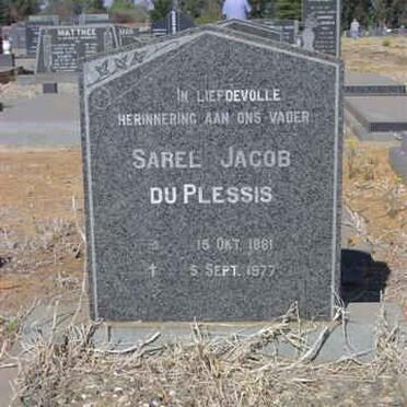 PLESSIS Sarel Jacob, du 18?1-1977