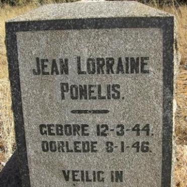 PONELIS Jean Lorraine 1944-1946