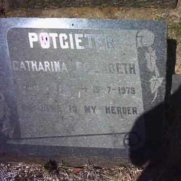 POTGIETER Catharina Elizabeth -1979