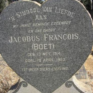 PIENAAR Jacobus Francois 1914-1953