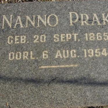 PRAK Nanno 1865-1954