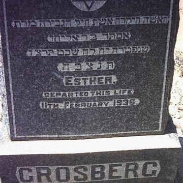 GROSBERG Esther -1936
