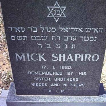 SHAPIRO Mick -1980