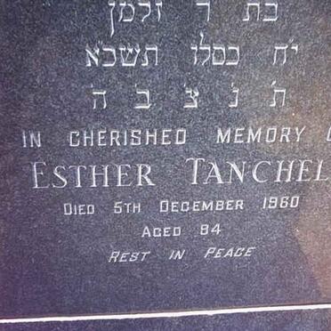 TANCHEL Esther -1960