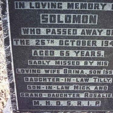 DORFAN Solomon -1944