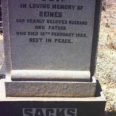 SACKS Beines -1952