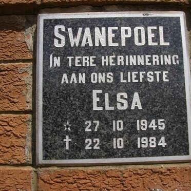 SWANEPOEL Elsa 1945-1984